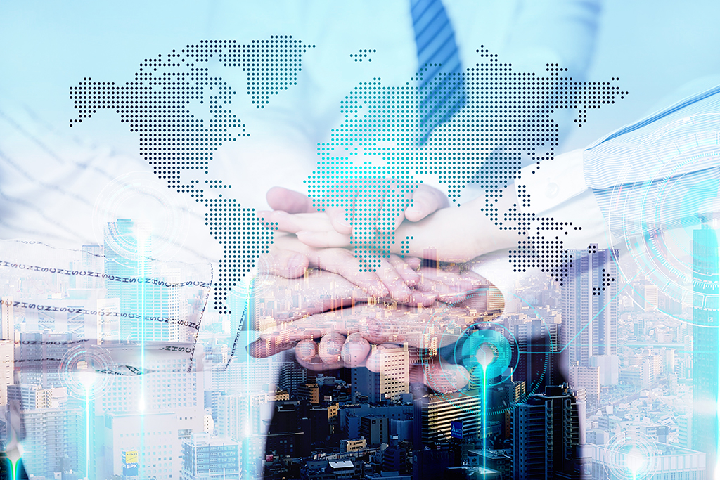 千庫網_手手勢商務合作團隊合作共贏攝影圖配圖科技商務_攝影圖編號240920